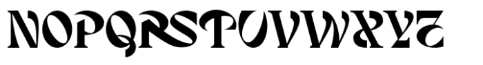 Tarsica Font UPPERCASE