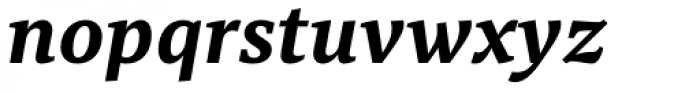 Tarsus Bold Italic Font LOWERCASE