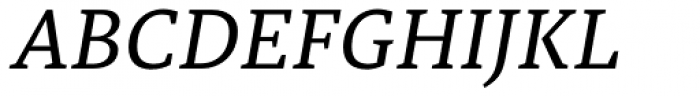 Tarsus Italic Font UPPERCASE