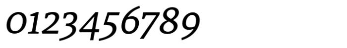 Tarsus-Regular Italic Font OTHER CHARS