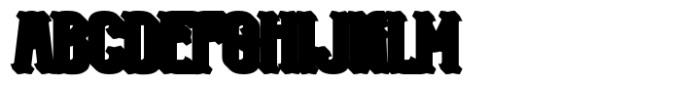 Tarvise Extrude Font UPPERCASE