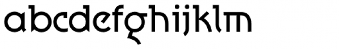 Tasci Serif Font LOWERCASE