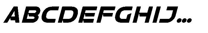Taskor Oblique Font UPPERCASE