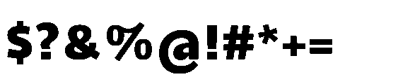 Tassili Black Font OTHER CHARS