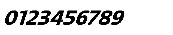 Tassili Bold Italic Font OTHER CHARS