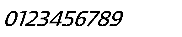 Tassili Italic Font OTHER CHARS