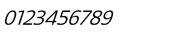 Tassili Light Italic Font OTHER CHARS