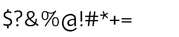 Tassili Light Font OTHER CHARS