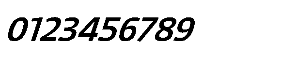 Tassili Medium Italic Font OTHER CHARS
