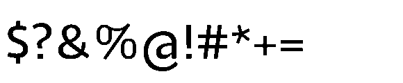 Tassili Regular Font OTHER CHARS