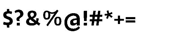 Tassili Semi Bold Font OTHER CHARS