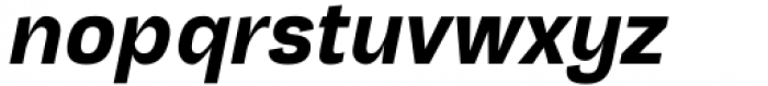 Tatype Black Italic Font LOWERCASE