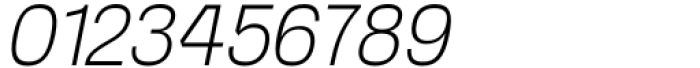 Tatype Light Italic Font OTHER CHARS