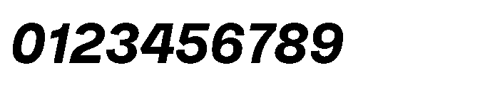 Tatype Neue Bold Italic Font OTHER CHARS