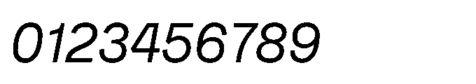Tatype Neue Book Italic Font OTHER CHARS