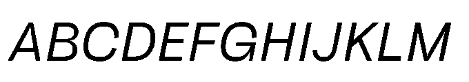 Tatype Neue Book Italic Font UPPERCASE