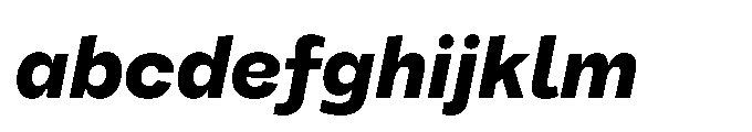 Tatype Neue Extra Bold Italic FONT