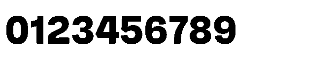 Tatype Neue Extra Bold Font OTHER CHARS