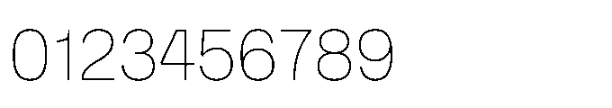 Tatype Neue Extra Light Font OTHER CHARS