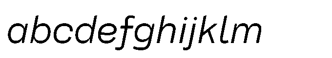 Tatype Neue Italic FONT
