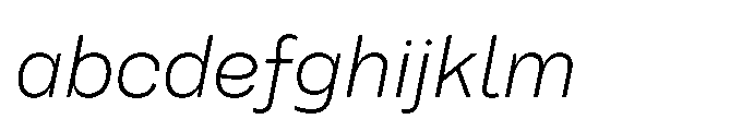 Tatype Neue Light Italic FONT