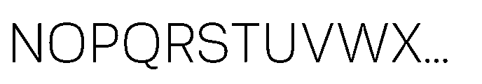 Tatype Neue Light Font UPPERCASE