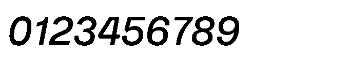 Tatype Neue Medium Italic Font OTHER CHARS