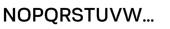 Tatype Neue Medium Font UPPERCASE