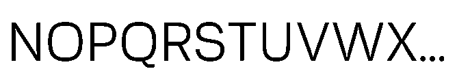 Tatype Neue Regular Font UPPERCASE