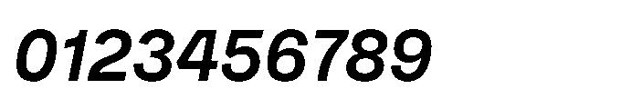 Tatype Neue Semi Bold Italic Font OTHER CHARS