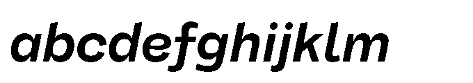 Tatype Neue Semi Bold Italic FONT