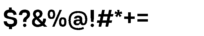 Tatype Neue Semi Bold Font OTHER CHARS