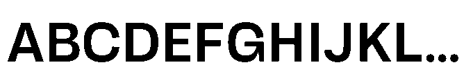 Tatype Neue Semi Bold Font UPPERCASE