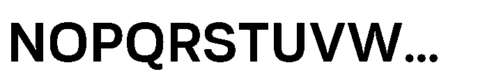 Tatype Neue Semi Bold Font UPPERCASE