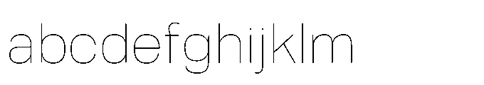 Tatype Neue Thin FONT