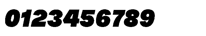 Tatype Neue VF Italic Extra Black Italic Font OTHER CHARS