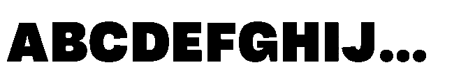 Tatype Neue VF Thin Font UPPERCASE