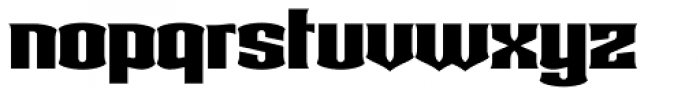 Taurunum Wide Font LOWERCASE