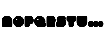 Taurus Retro Black Font LOWERCASE
