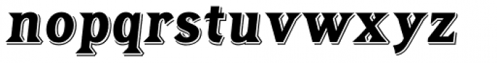 Tavern Alt X Extra Bold Italic Font LOWERCASE