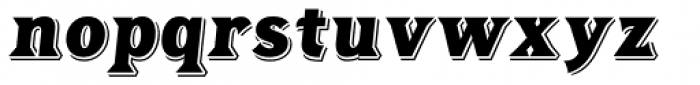 Tavern Black Italic Font LOWERCASE