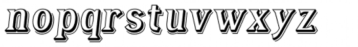 Tavern Open XL Italic Font LOWERCASE