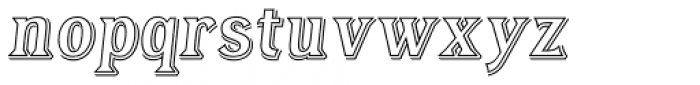 Tavern Out L Italic Font LOWERCASE