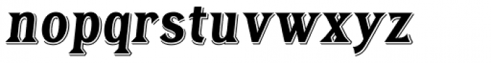 Tavern X Bold Italic Font LOWERCASE