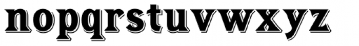 Tavern X Extra Bold Font LOWERCASE