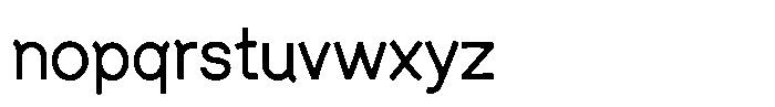 Tavero Font LOWERCASE