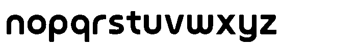 Tavo Zonalia Font LOWERCASE