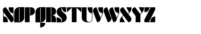 Tavrex Regular Font UPPERCASE