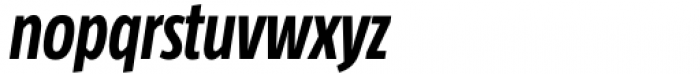 Taz Condensed Bold Italic Font LOWERCASE