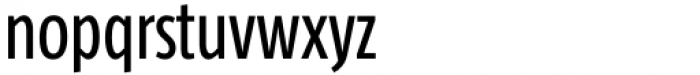Taz Condensed Regular Font LOWERCASE